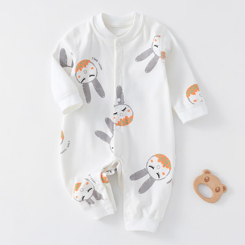 瑄妮薇婴儿a类衣服秋季儿童无骨连体衣a类男女宝宝哈衣长袖爬爬服