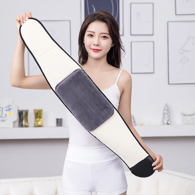 齐沃护腰带保暖男女士护肚围护肚子护胃防着凉护肚脐眼成人睡觉可穿 XL码(腰围2.6尺-3.3尺)