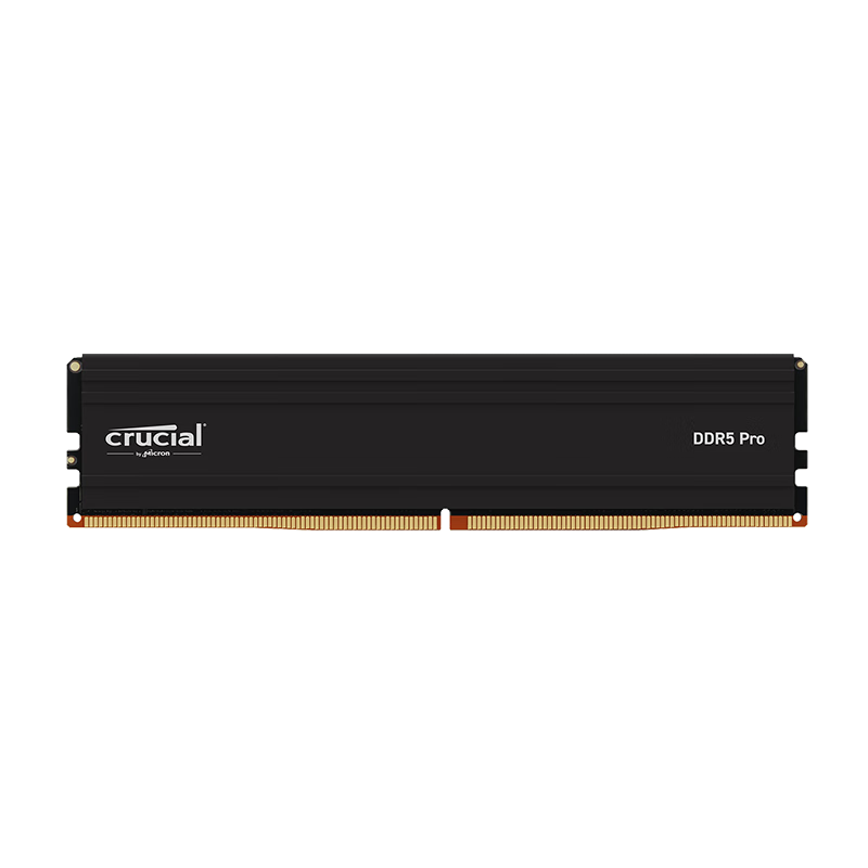 英睿达（Crucial）16GB DDR5 5600频率 台式机内存条Crucial Pro系列游戏电竞马甲条  美光原厂出品