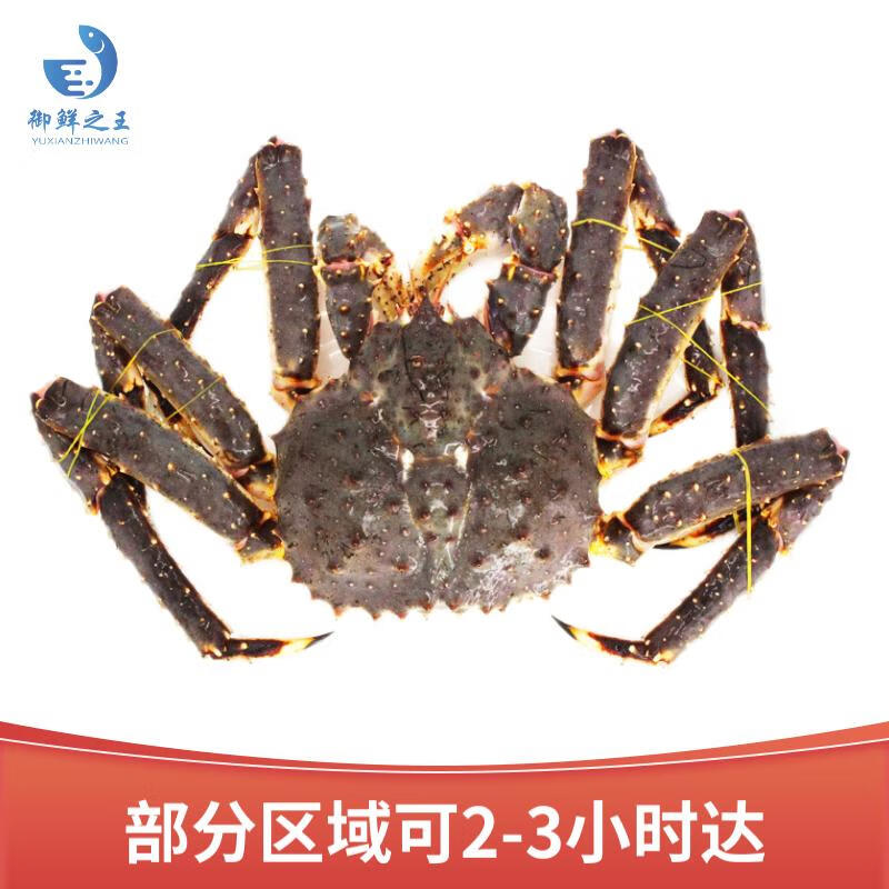 【活鲜】御鲜之王 鲜活帝王蟹2900-3050g/只 螃蟹生鲜 海鲜水产长脚蟹