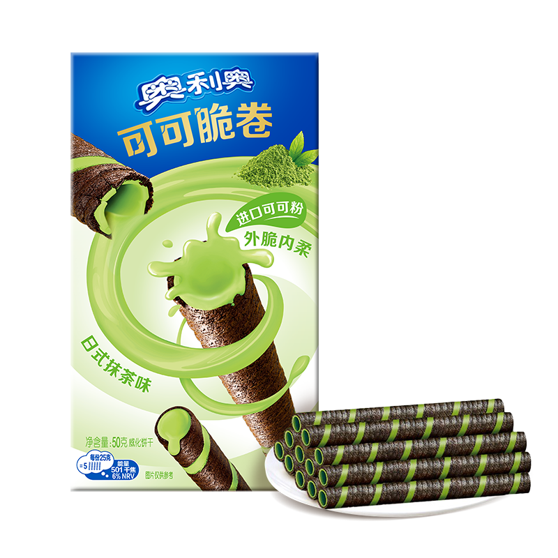 奥利奥常温蛋糕怎么样 奥利奥巧脆卷抹茶味_什么值得买