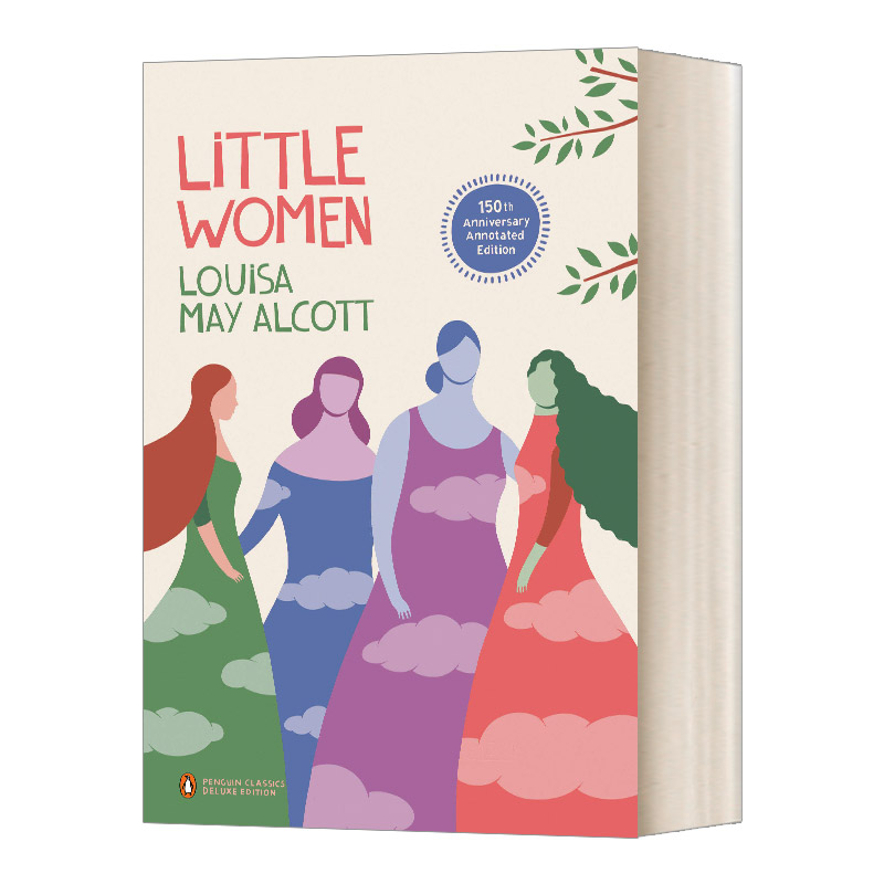 little women 英文原版小说 小妇人 刺绣封面版 classics deluxe 英文