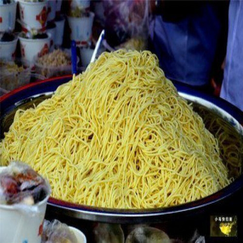 虎钢馋1000g四川特产营山凉面手工专用面条武汉风味热干面炒面重庆