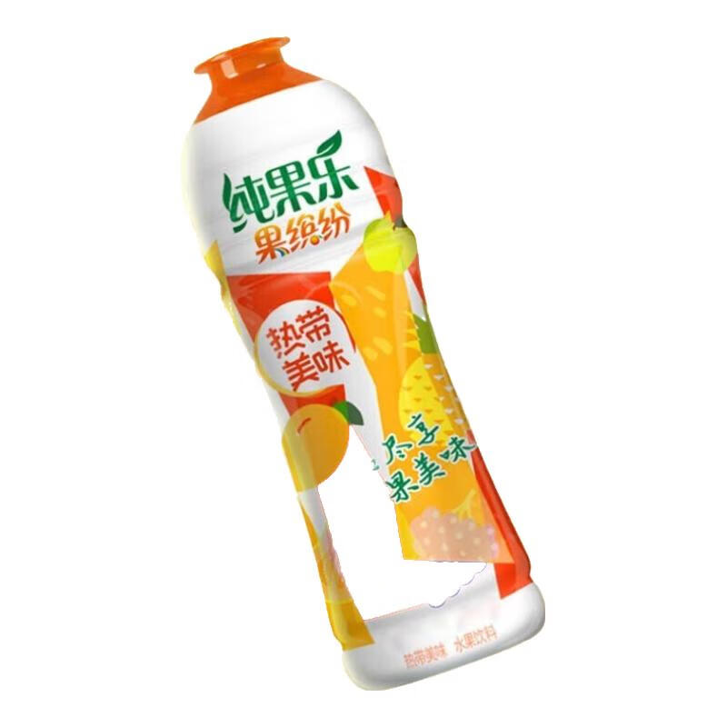 百事可乐 纯果乐果缤纷热带美味450ml*4瓶/24瓶装水果饮料果味饮品
