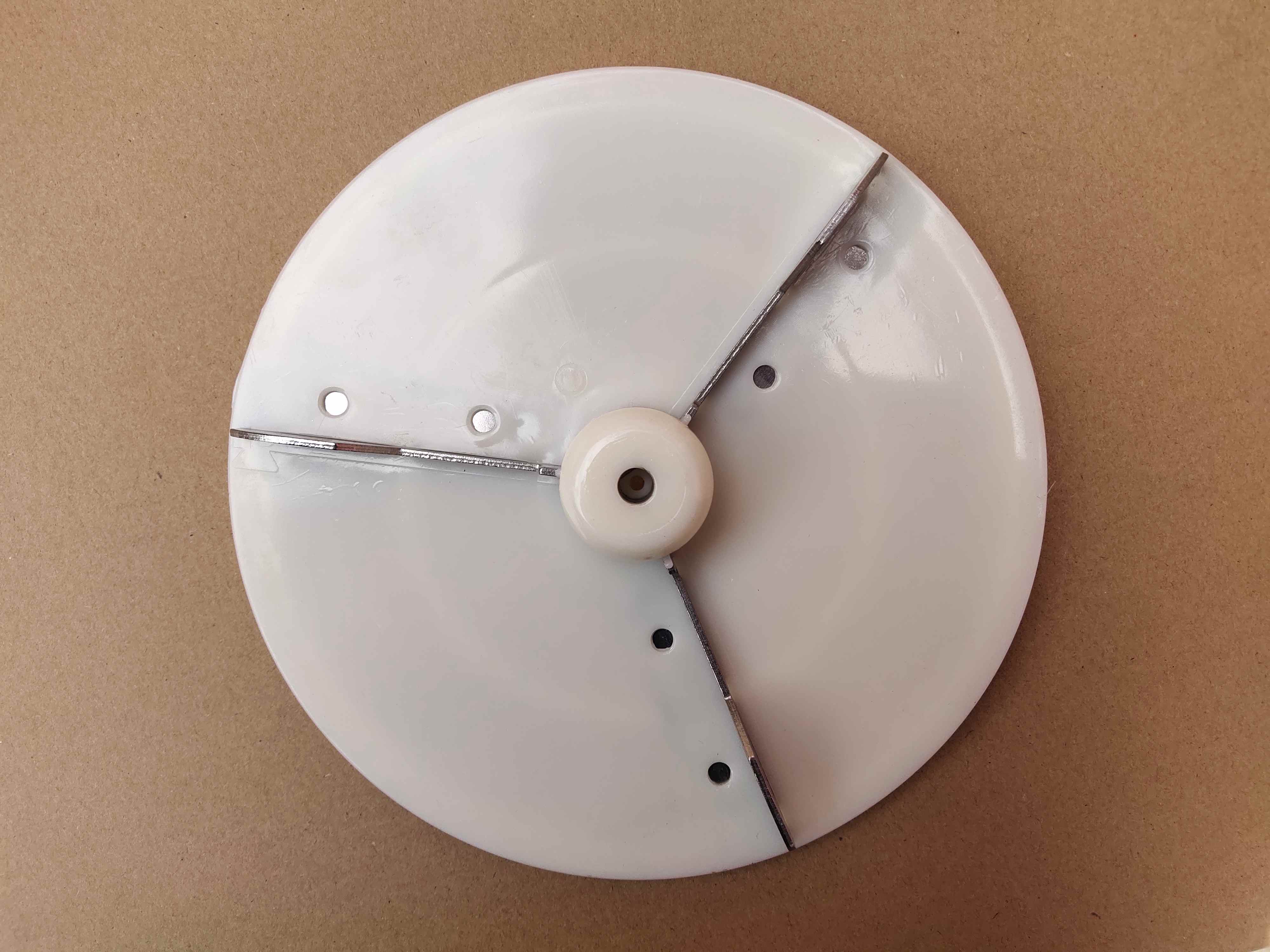 糜岚电动施肥器撒肥机扬肥机投饵机原装飞盘甩盘配件农业配件 前背单