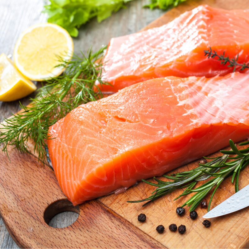 京东直采 智利三文鱼段(独立5块装)(大西洋鲑)680g 冷冻产品