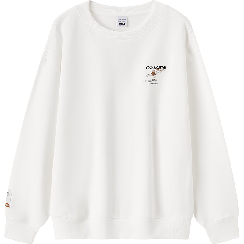 ɭ����Semir������Ů�г���С�ڴ���2024oversizeӡ����ͷ�� ���ף��ؿ��ɰ��ͣ�10102 160/84A/M