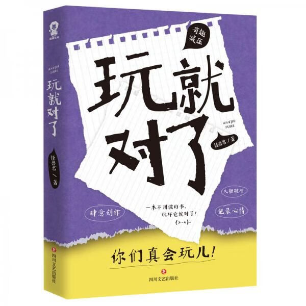 玩就对了9787541155338四川文艺出版社