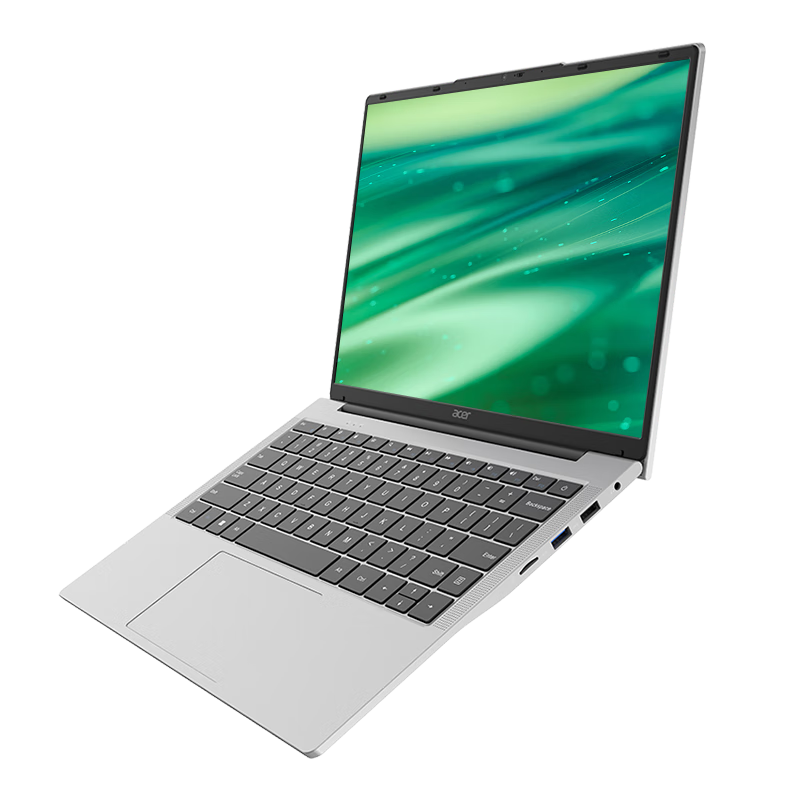 宏碁(Acer)优跃air笔记本电脑 国家补贴20% 14英寸学生教育办公轻薄本(四核N100 8G 512G 全高清IPS)