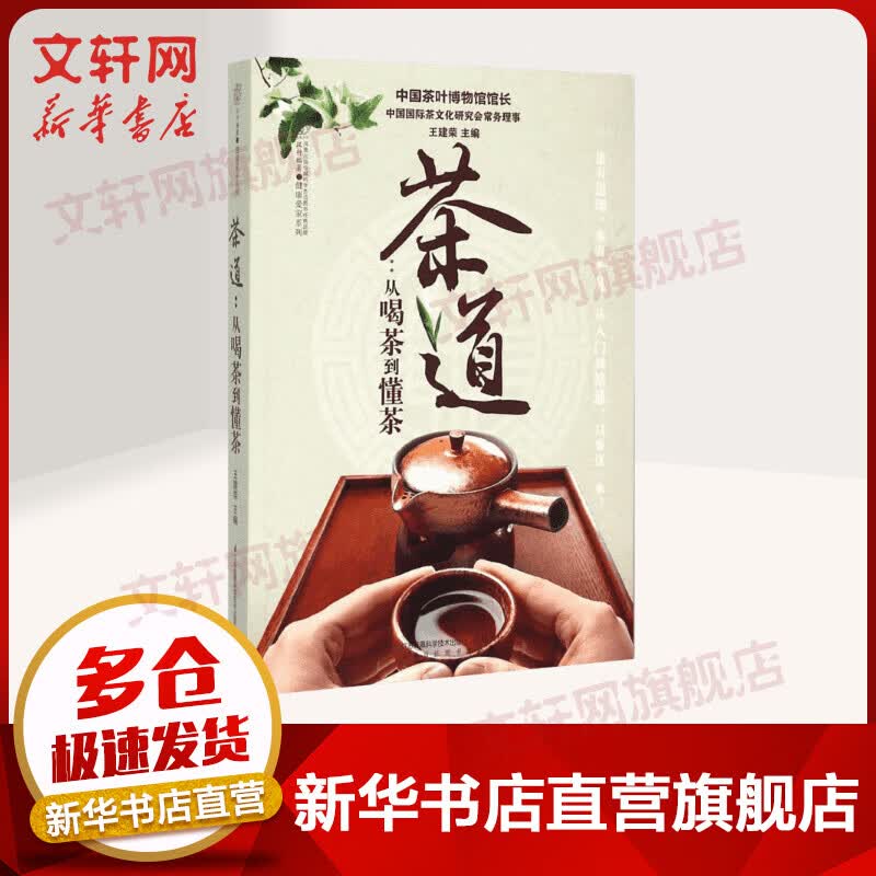 茶道 从喝茶到懂茶 茶具选购与保养 快速进阶茶道高手 茶艺宝典 茶书 新华正版