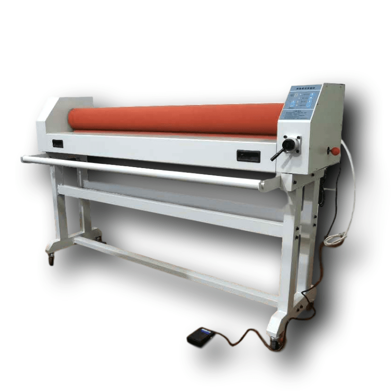 广告冷裱覆膜机kt板电动加重型冷裱机带脚踏车贴裱膜机气动过膜机定制