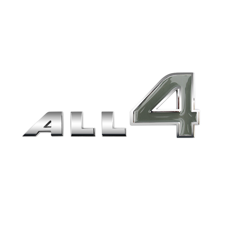 宝马mini cooper countryman车身标志all4四驱金属标贴