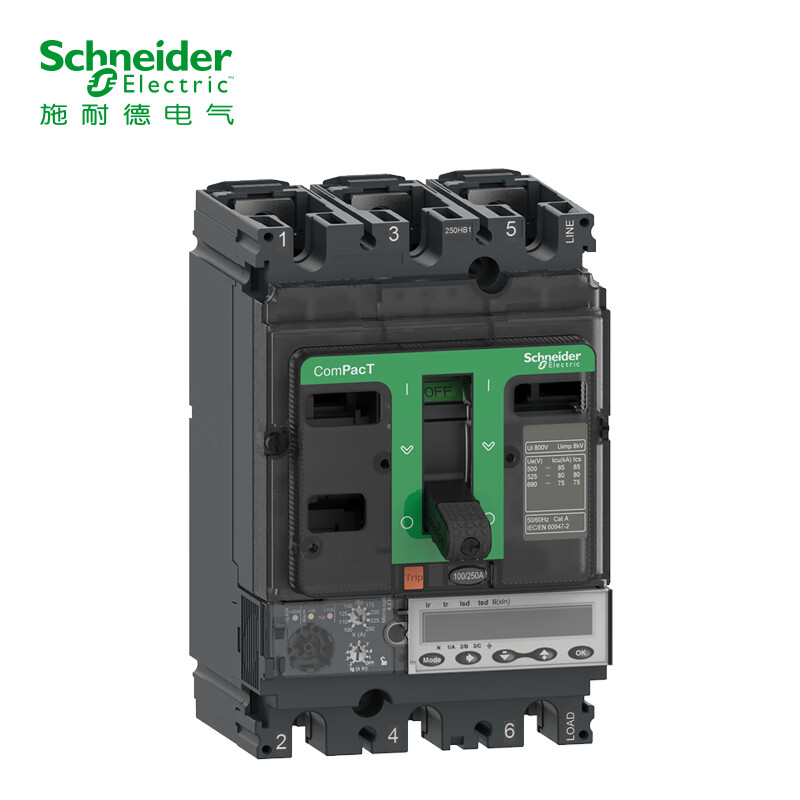 2 40a 3p 固定式板前 手动 lsig lv429004x62a40 塑壳断路器