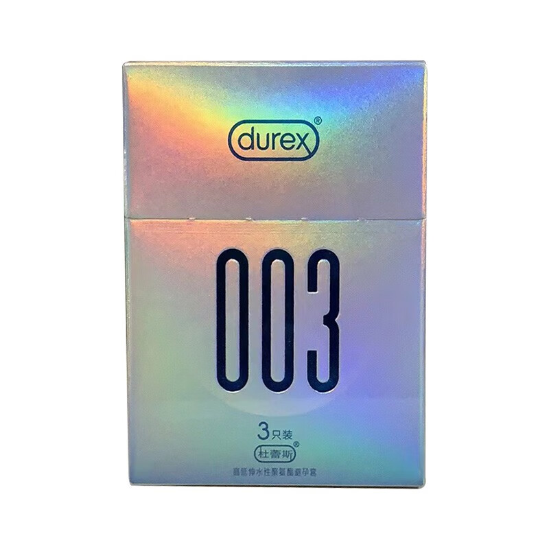 durex高延伸水性聚氨酯避孕套(003) 3只装 1盒