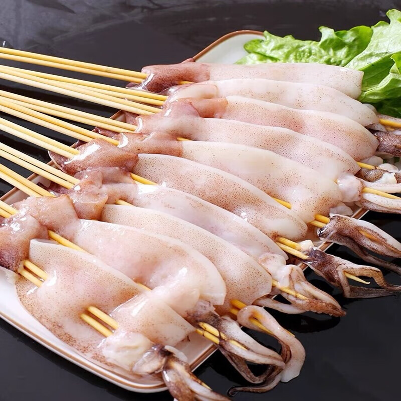 鲜档烤串半成品羊肉串烧烤串串新鲜5-6人肉串食材家用烤肉套餐4/8斤