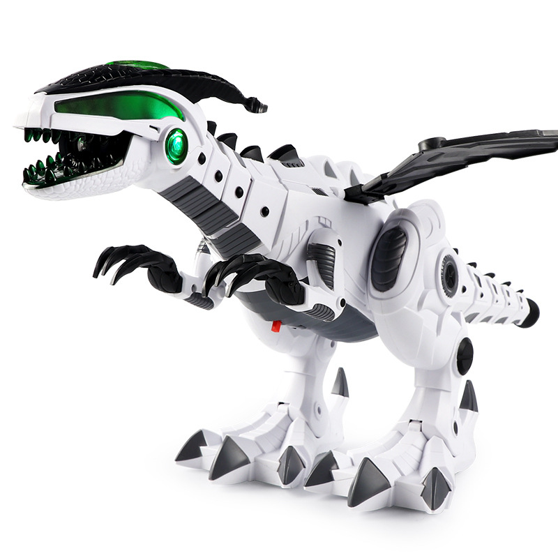 机械喷火恐龙机器电动超大号恐龙玩具喷雾恐龙走路智能机器人儿童男孩玩具 喷雾恐龙玩具