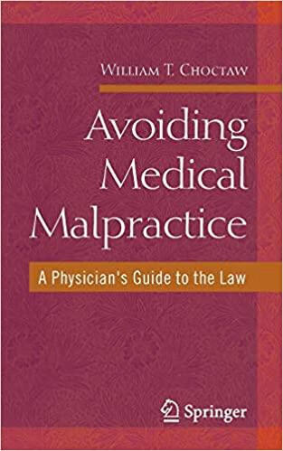 预订 avoiding medical malpractice
