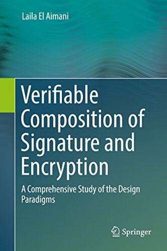 预订 verifiable composition of signature and encryption