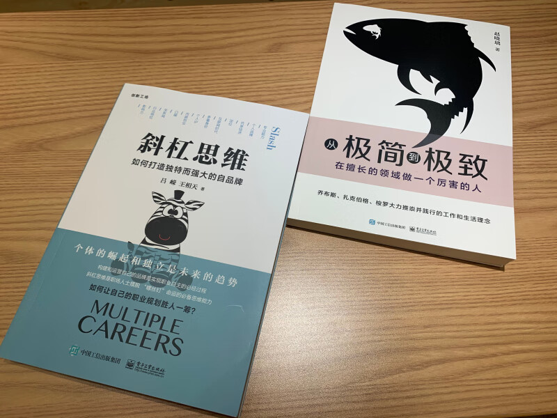 极简主义 斜杠思维+从极简到极致（套装共2册）详情图