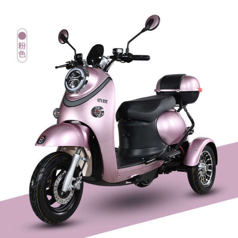 2022新款小龟王电动三轮车成人家用小型代步接送孩子电瓶车电三轮