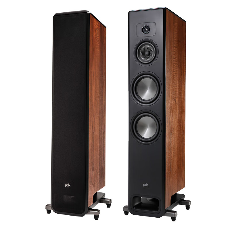 普乐之声（polk）L600 音响 家庭影院 hifi高保真发烧级高解析度2.0落地音箱无源L系列家用客厅主音箱 棕色