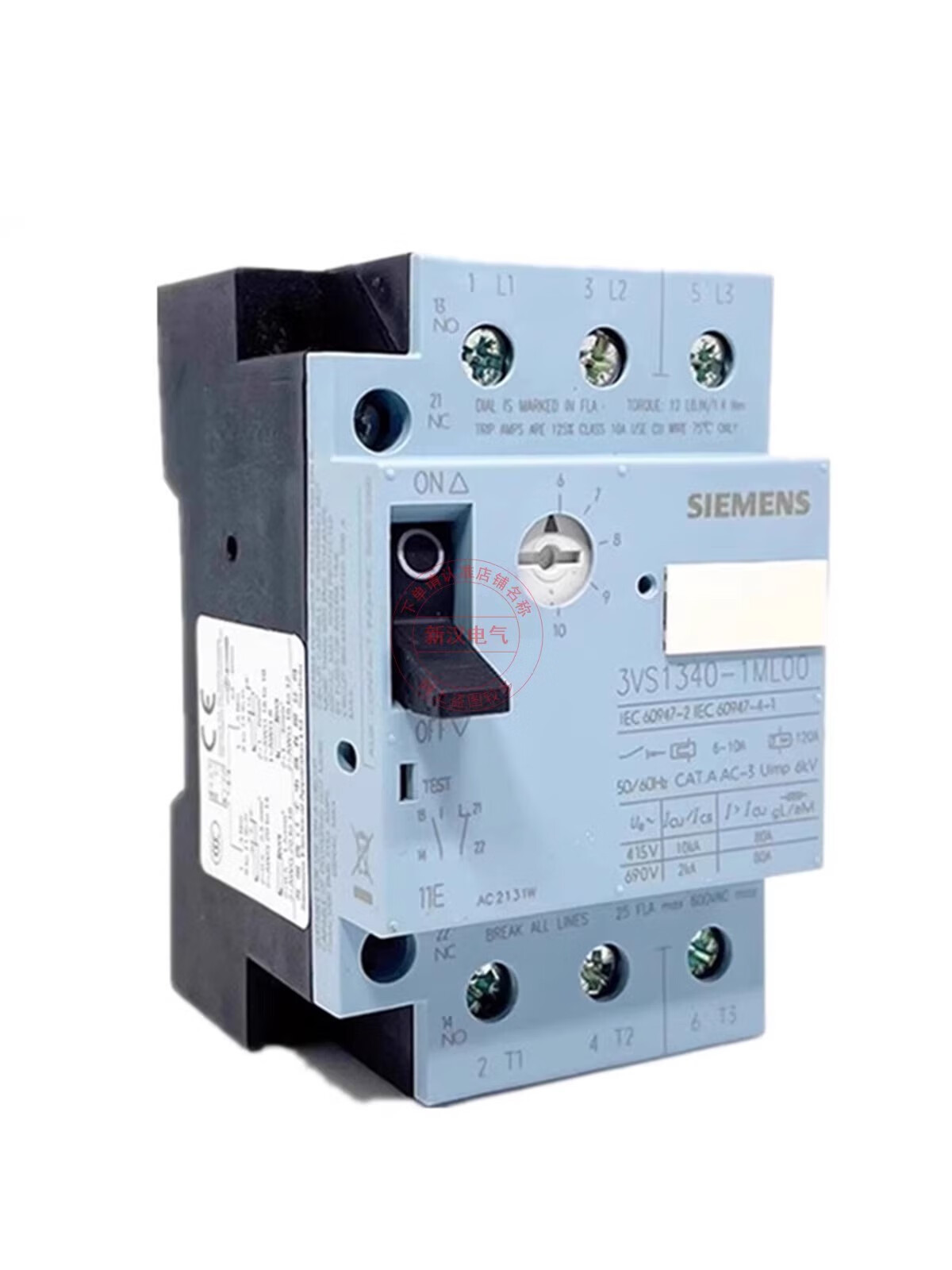 西门子(siemens)电动保护断路器3vs1340系列马达保护,支持验货 型号:3