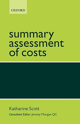 预订 summary assessment of costs