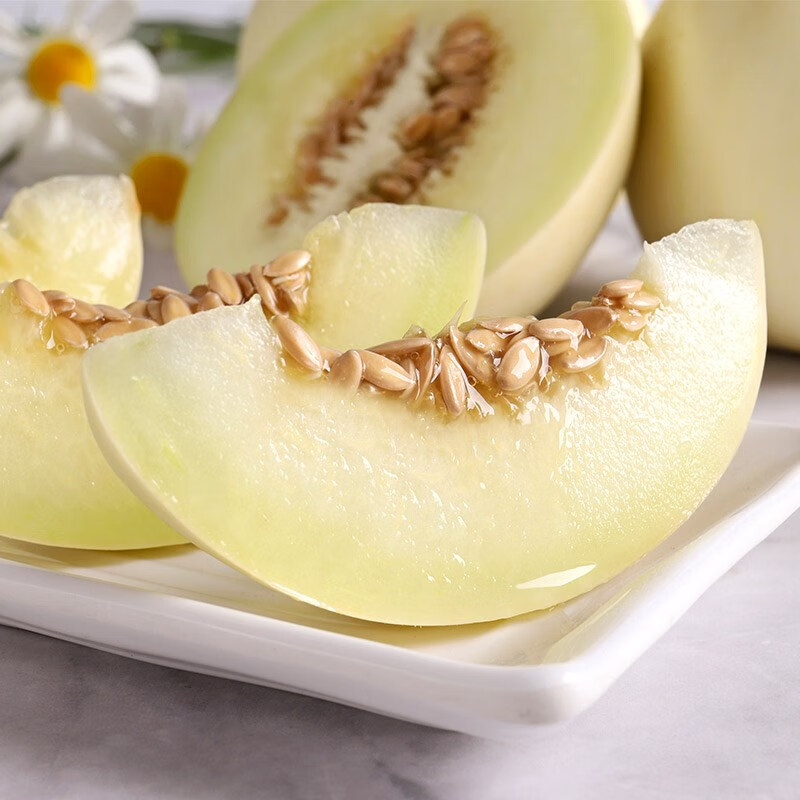 秦品堂阎良甜瓜正宗头茬甜瓜源头直供原产地直发脆甜白皮水果 阎良甜瓜4.5-5斤【3-6枚】