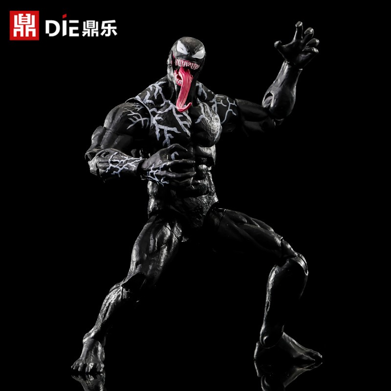 嫚璃毒液2超凡蜘蛛侠山口式红色埃迪venom漫威可动模型摆件公仔 8501