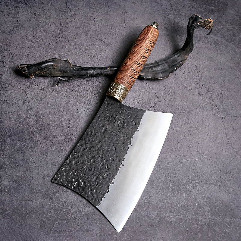 李麻子 砍骨刀专用刀家用加厚大斩骨剁肉刀屠夫商用手工锻打砍骨斧头