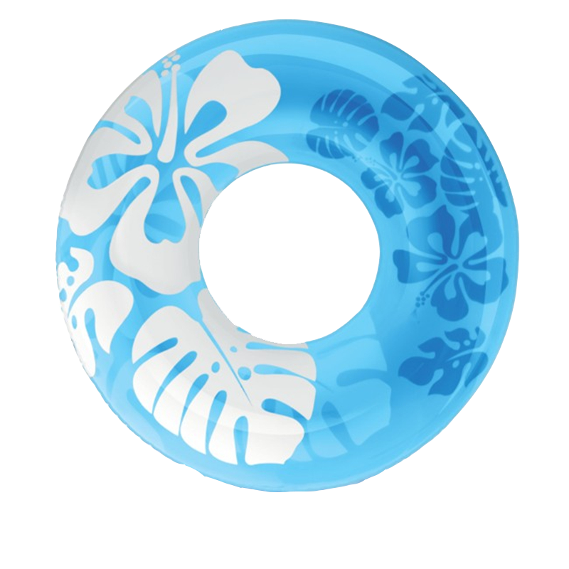 INTEX 59251成年大人游泳圈 救生圈浮圈腋下圈加厚游泳圈小孩 蓝色