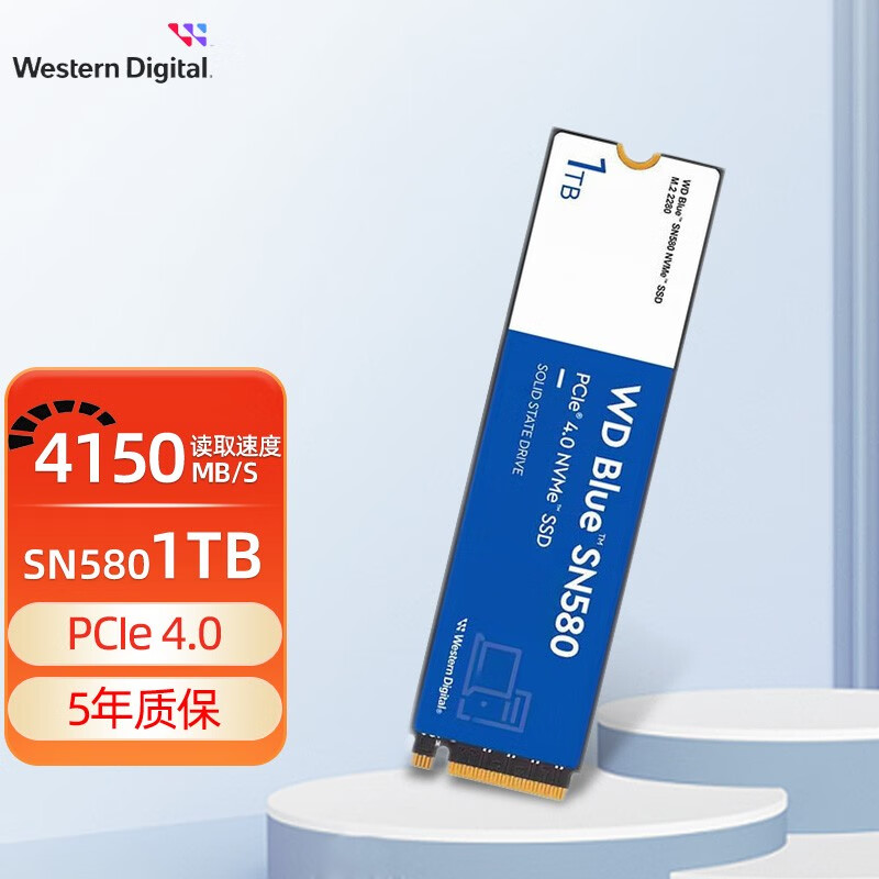 �������ݣ�WD�� ssd��̬Ӳ��m.2 SN580/SN3000/SN5000 NVMEЭ�� PCIe4.0������Ϸ��̬Ӳ�� ���� SN580 1TB��PCle 4.0�� 1975Ԫ��5��(��395Ԫ/��)