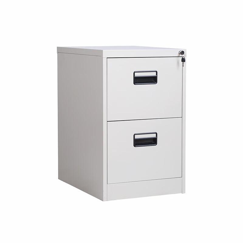 四斗挂劳铁皮柜员工柜a3/a4/fc挂快劳文件柜立式抽屉铁柜子 灰白二