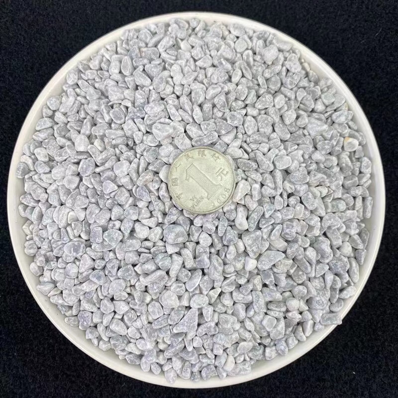 顺富美(shunfumei)灰色水洗石浅灰色洗米石日式枯山水石子庭院装饰