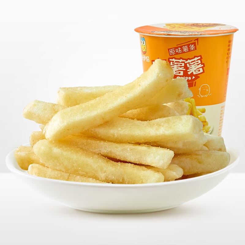 来伊份 脆薯薯 原味薯条 40g/盒    膨化食品办公室零食 打开即食