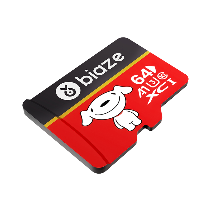 Biaze 毕亚兹 TF64 京东JOY联名款 Micro-SD存储卡 64GB（USH-I、V30、U3、A1）