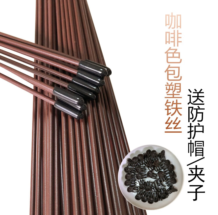 奔新农蝴蝶兰支架插杆专用花架兰花夹子造型铁丝固定支持杆园艺花卉