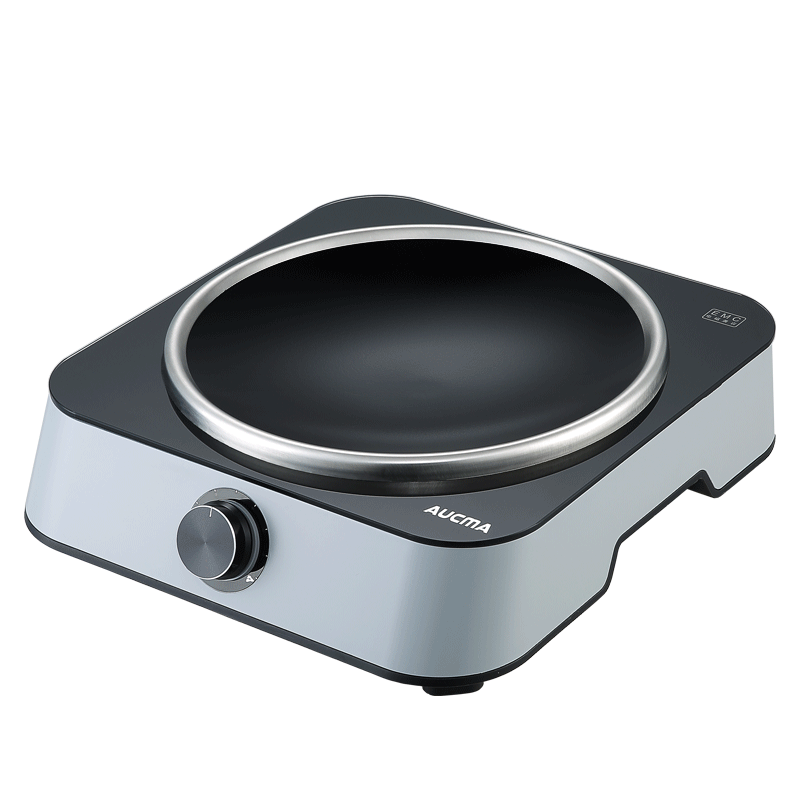 澳柯玛(aucma) 家用电磁炉电陶炉商用大功率凹面旋钮电磁炉 节能电磁