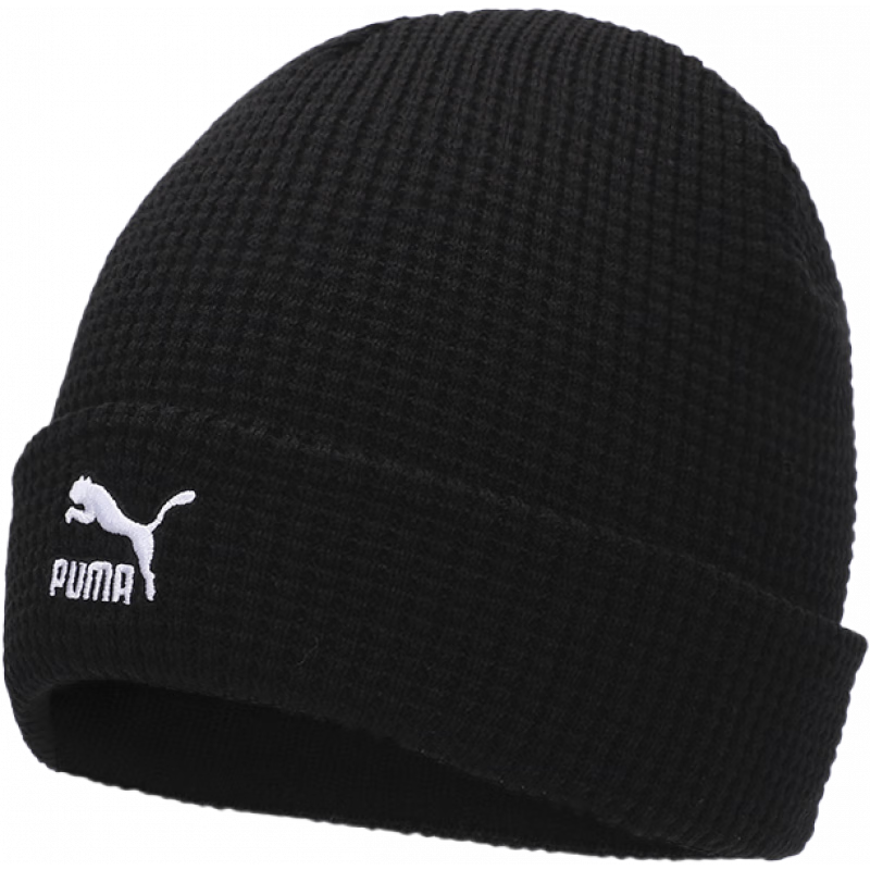 ������PUMA����ʿ����ñ��Ůñ �������绤����ůë��ñ������ͷ�˶�ñ��֯ñ 022848-01/��ɫ/����logo/���ƿ� ADULT 75Ԫ