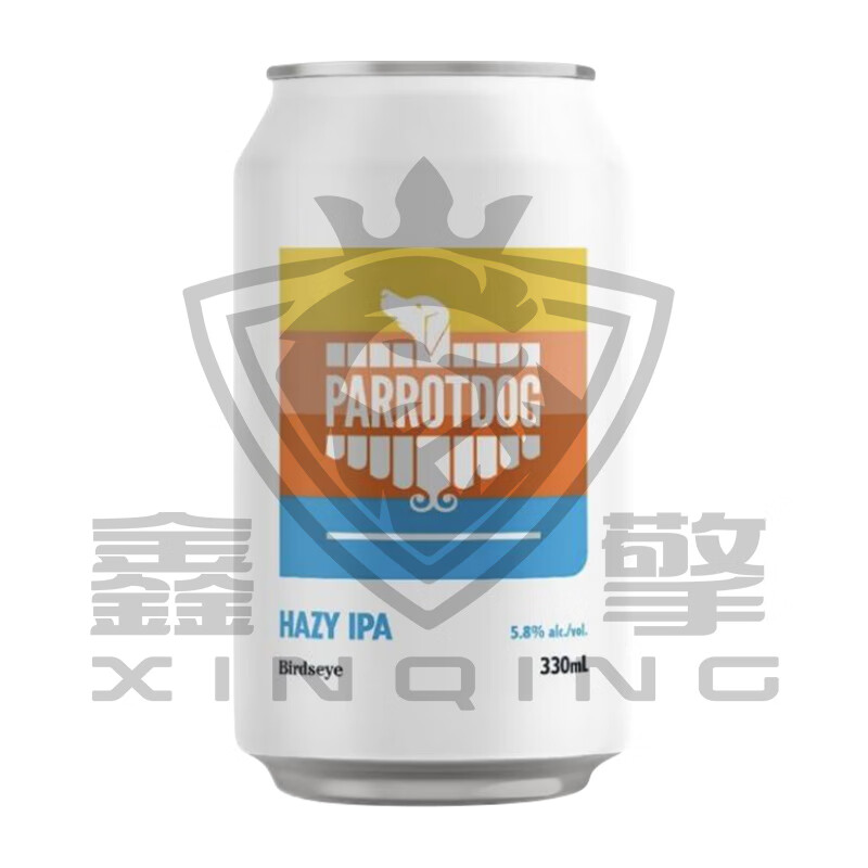 鹦鹉犬新西兰进口鸟瞳/酷毙IPA/黄雀浑浊IPA精酿啤酒330ml 鸟瞳浑浊IPA 330mL 1罐
