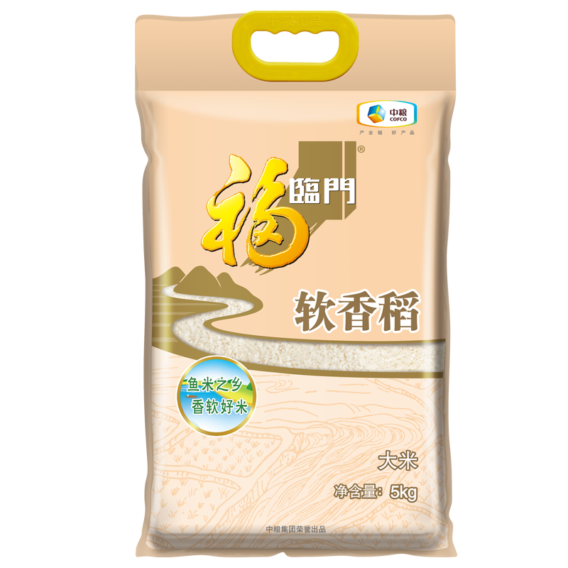 一分钱一分货福临门软香稻苏北大米