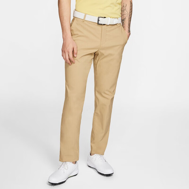 NIKE/耐克高尔夫服装 男子高尔夫裤子 运动长裤 休闲裤  男士长裤 297 黄色 30码/S号(2.3-2.4尺)