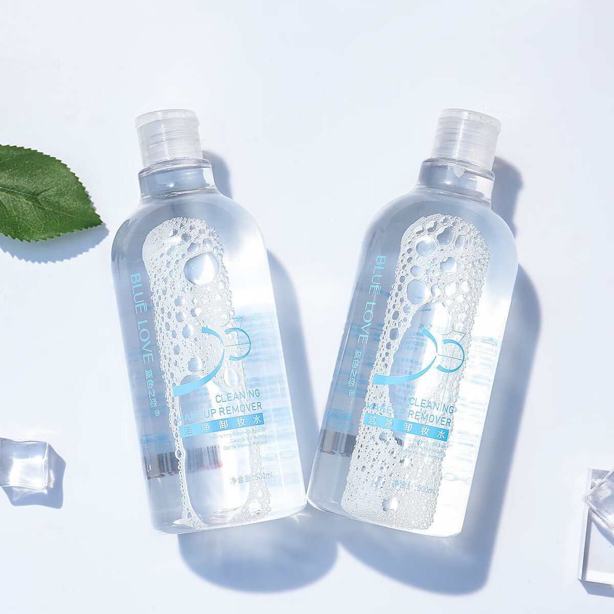 蓝色之恋玻尿酸安瓶精华水500ml大瓶装滋润修复敏感淡纹提亮保湿 1瓶