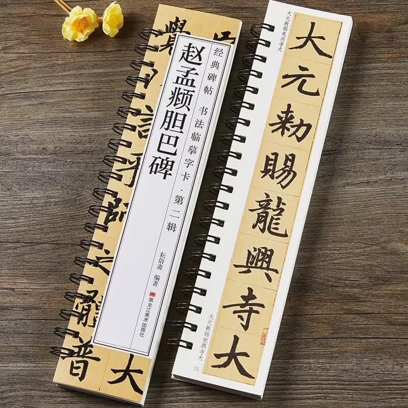 唐怀仁集王羲之书圣教序赵孟頫临集王圣教序墨迹本行书楷书篆书毛 赵孟頫胆巴碑