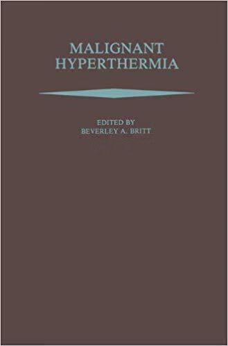 预订 malignant hyperthermia