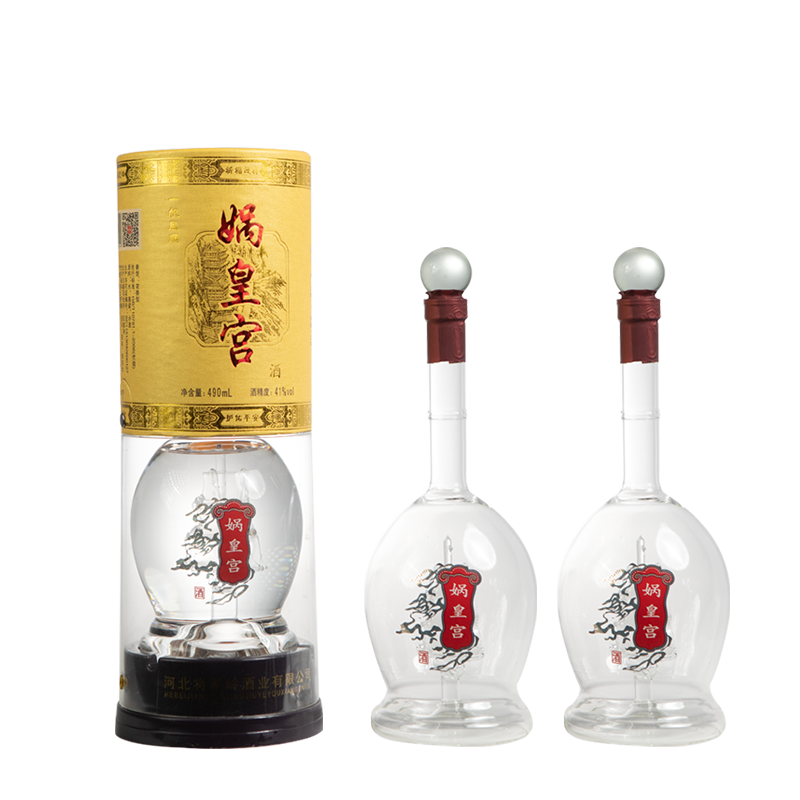 将军嶺【饮宴送礼】涉县 娲皇宫·一帆风顺41度 帆船酒 纯粮食高粱酿造 41度 490mL 2瓶