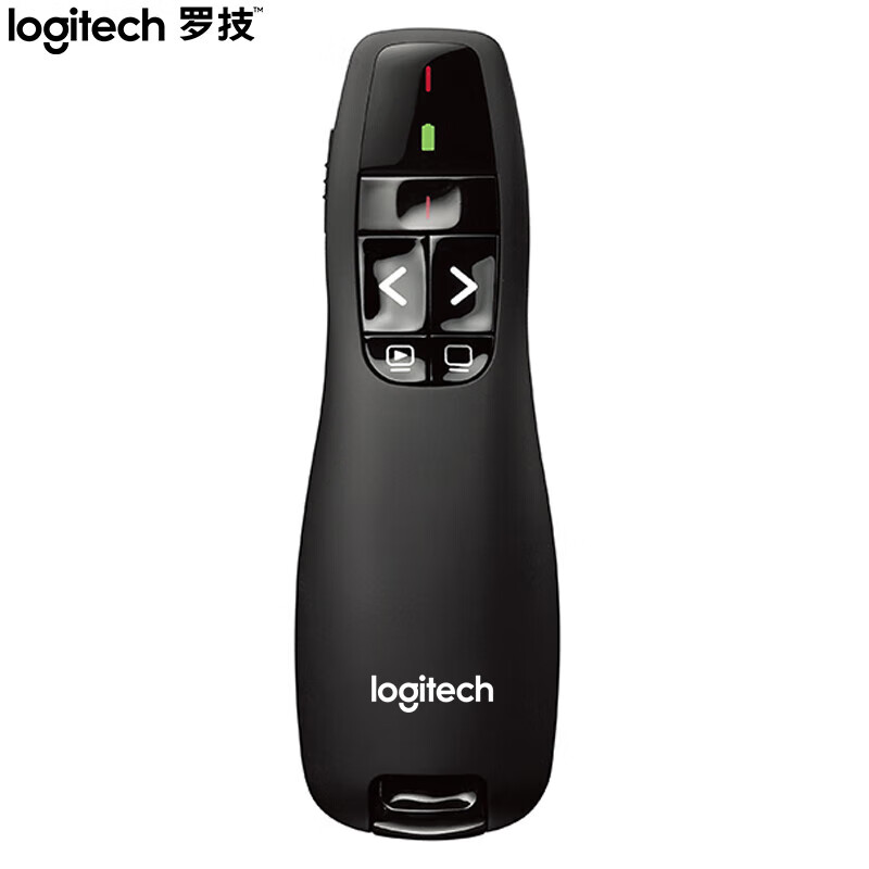 罗技（Logitech）R400 无线演示器 ppt翻页笔 演示笔（激光笔）电子笔 投影仪遥控笔