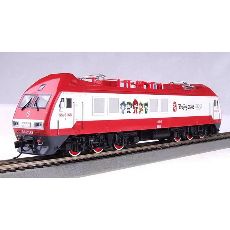 百万城ss9g韶山9型电力机车仿真火车模型ho1:87比例 广铁广段#0100