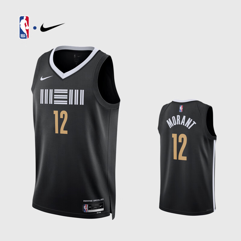 nba 男子孟菲斯灰熊贾莫兰特球衣 腾讯体育 s