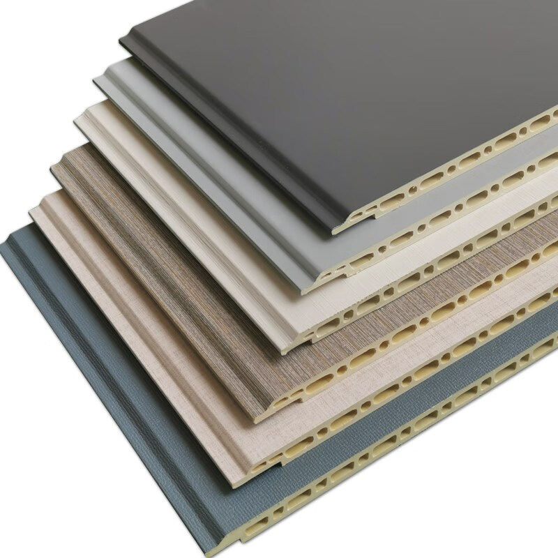 山头林村竹纤维板墙板 自装 竹木纤维集成墙板墙面吊顶装饰木饰面护墙